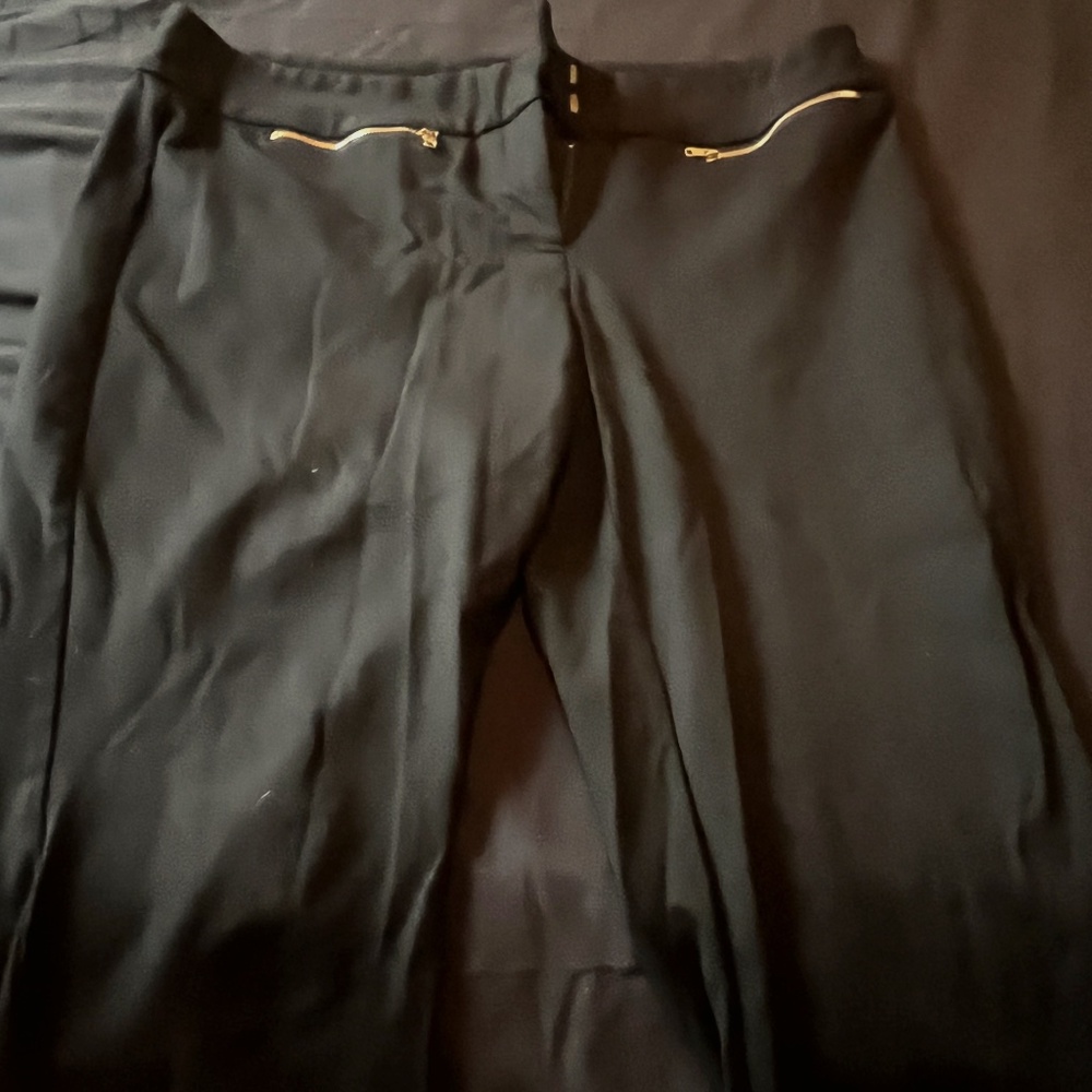 Plus-Size Black Dress Pants